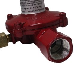 Regulador de Gás Aliança Alta Pressão 9 Kg/h com Manômetro - 2