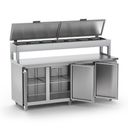 Ver imagem 2 de Balcão Condimentador Refrigerado Refrimate 200cm Tampo Estendido 220v Bsrcte 2000