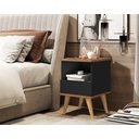 Ver imagem 2 de Kit Duas Mesas de Cabeceira Pix - Várias Cores:preto