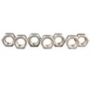 Ver imagem 2 de Porca Inox Sextavada Pacote Stein 3/8" Pacote 50 Peças