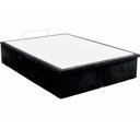 Ver imagem 1 de Base Baú Ortobom King Camurça Preto 186x198x35