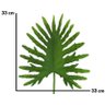 Planta Artificial Folha Imbé Toque Real Látex Silicone 70cm - 2