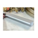 Ver imagem 2 de Puxador para Móveis Sottile 160 Mm Zen Aluminio Fosco Sobrepor para Mdf 18mm