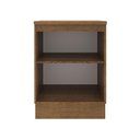 Ver mais imagens de Balcão Armário de Cozinha 60 cm 1 Porta Rustic/Branco Agata Madesa