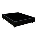 Ver imagem 5 de Cama Box Casal Sintético + Colchão Casal Ortobom Airtech Molas Superpocket (65x138x188) Preto