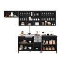 Ver imagem 5 de Cozinha Americana Modulada 5 Peças Balcão sem Tampo Paris