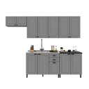 Ver imagem 3 de Cozinha Americana Modulada 5 Peças Balcão sem Tampo Paris