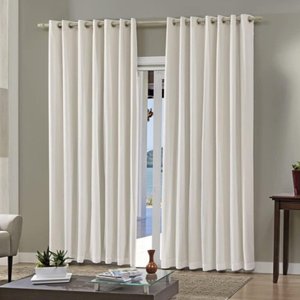 Cortina Black Out Flock Lavavel 2,00x1,80m: Marfim