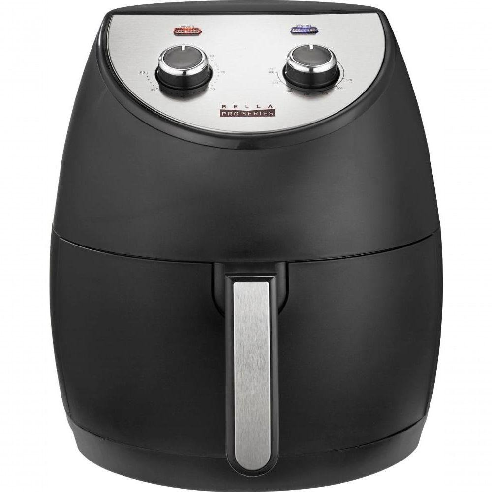 Bella Pro Series 4.2qt. Air Fryer Preto Matte Preto 110v MadeiraMadeira