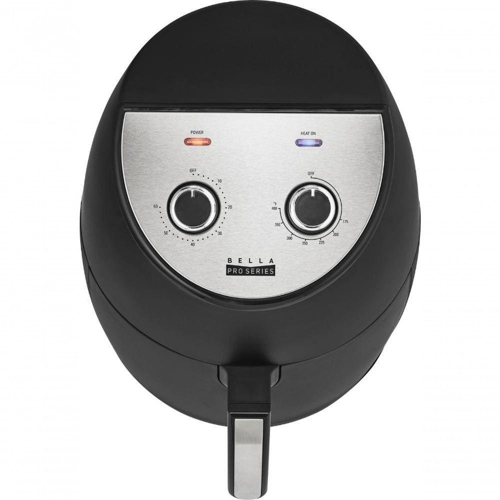 Bella Pro Series 4.2qt. Air Fryer Preto Matte Preto 110v MadeiraMadeira