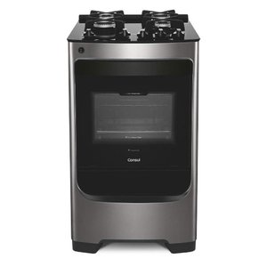 Fogão Consul 4 Bocas Acendimento Automático Inox Cfo4var - Bivolt