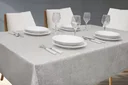 Ver imagem 5 de Toalha de Mesa 6 Lugares Jacquard 200x135 Admirare - Silver