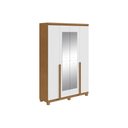 Ver imagem 2 de Guarda Roupa 4 Portas 2ESP 2g Pé Alonzo Lopas Amêndoa