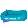Cama Pet Para Cachorro E Gato Pequeno Azul Bebê Da Mamãe:Azul - 2