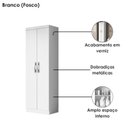 Ver imagem 5 de Armário Multiuso 2 Portas New 2000192 Branco Tx - Aramóveis