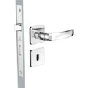 Ver imagem 2 de Fechadura Icaroway Reta Int Cromado Ros24 40x53 Soprano