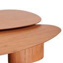 Ver imagem 4 de Conjunto Mesas de Centro Laminada Design Orgânico Ecos 32 e 35 cm