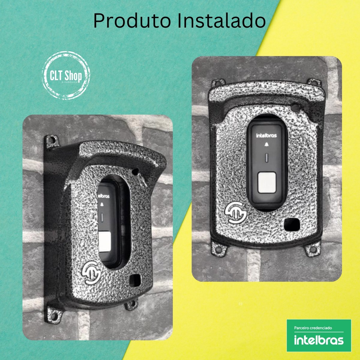 Campainha Intelbras sem Fio Cib 101 para 2 Salas e Protetor - 4