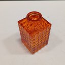 Ver imagem 4 de Vaso Decorativo Enfeite Casa Garrafa Home&Co Vidro 9x5x5cm Âmbar