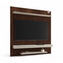 Ver imagem 2 de Painel para Tvs 60" Leme Nogal e Off White Bechara