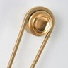 Arandela Nordecor Riva 5w Led Bivolt Ouro Champagne - 3