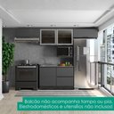 Ver mais imagens de Cozinha Armário 5 Peças Balcão para Pia Etna Grafite Poliman