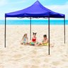 Tenda Praia Gazebo Dobrável Impermeável Poliéster E Metal 3x3m Barraca Camping Abrigo - 8