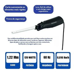 Faca Elétrica Black & Decker 120w Fel150 - 127v - 4