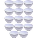 Ver imagem 1 de Kit 14 Cumbucas para Restaurante 356ml Brancas Tigelas de Plástico Lancherias Bares Cinquetti