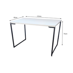 Mesa Industrial Mdf Branca 110cm - 4