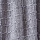 Ver imagem 3 de Manta Tricot Style Decorativa 127x152 Toque Super Macio Zinco