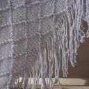 Ver imagem 4 de Manta Tricot Style Decorativa 127x152 Toque Super Macio Zinco