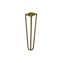 Ver imagem 1 de Pé de Metal 25 Cm Hairpin Legs Mesas de Centro Puffs Preto