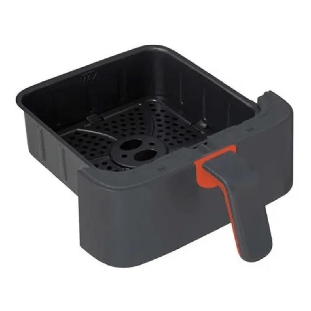 Fritadeira Elétrica sem Óleo Black Decker 1,5l - Cinza/laranja 220v - 5