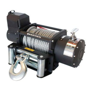Guincho Elétrico com Cabo de 26 Metros 16000 LBS 7240 KG 12V 6067 BREMEN