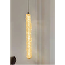 Pendente Roma de Metal e Cristal Dourado Ø50x43cm Cabo: 1,5m - Led 3200k - 3