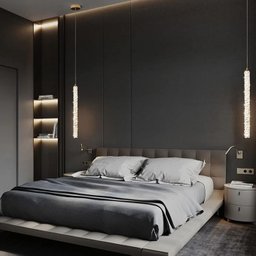 Pendente Roma de Metal e Cristal Dourado Ø50x43cm Cabo: 1,5m - Led 3200k - 5