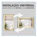 Ver imagem 6 de Espelho Jateado Retangular 80x60 com Led 3 Tons – Botão Touch e Intensidade Ajustável