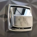 Ver imagem 5 de Acabamento para Válvula de Descarga Hidra/docol/deca Universal Abs Preto Fosco