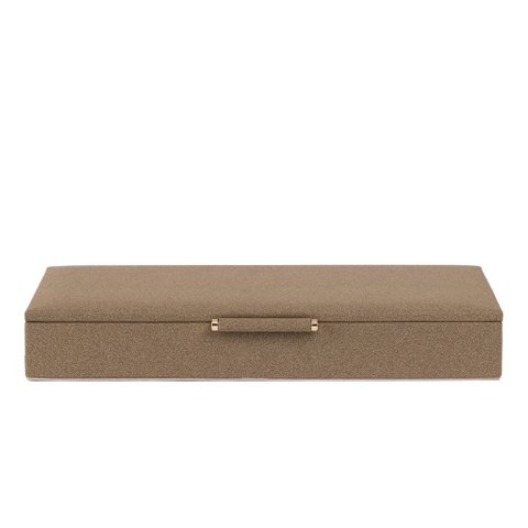 Caixa Decorativa em Mdf com Revestimento em Pu Verde 27cm 23049 Mart