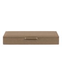 Ver imagem 1 de Caixa Decorativa em Mdf com Revestimento em Pu Verde 27cm 23049 Mart