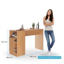 Ver imagem 2 de Bancada de Cozinha com Garrafeiro e 1 Porta 136cm Soluzione Móveis