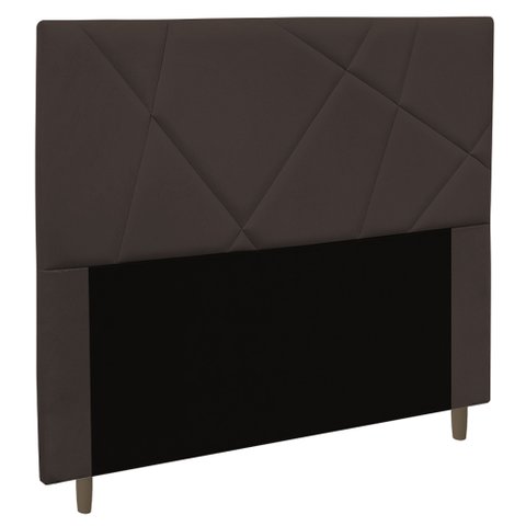 Cabeceira Cama Box Casal Mali 140cm Corano Marrom - Abmaza