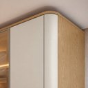 Ver imagem 7 de Guarda-Roupas Infantil 100% MDF com LED, Portas de Vidro Reflecta Cantos Arredondados e Nichos