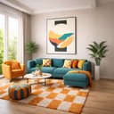 Ver imagem 5 de Quadro Canvas Minimalista Japonês 90x60cm Mold Branca