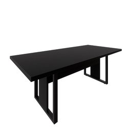 Mesa de Escritório Reunião 2,00m Pé Metal Quadro F5 Office - 3