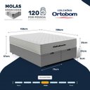 Ver imagem 6 de Cama Box Baú com Colchão Mola Ensacada Ortobom Plenno Queen