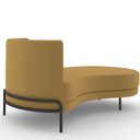 Ver imagem 7 de Sofá Chaise Longue Sala de Estar Living Lucca Direito D02 Veludo Mostarda C-260 - Lyam Decor