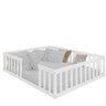 Cama Queen Montessoriana Branco - 1