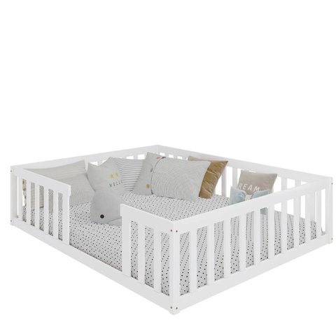 Cama Queen Montessoriana Branco